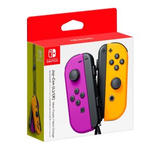 Nintendo Switch Joy Con Controller Pair [Neon Purple/Neon Orange]